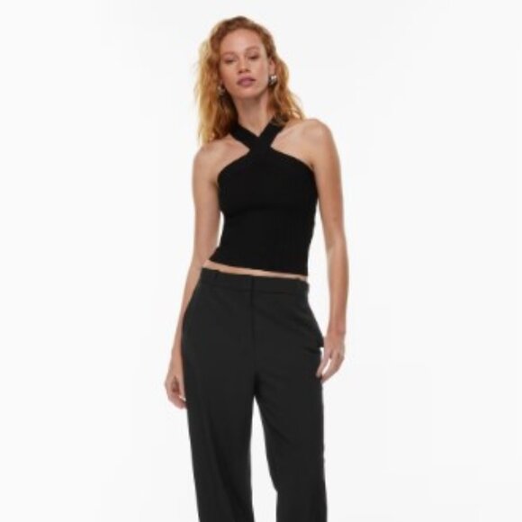 Babaton - Sculpt Knit Criss Cross Fit Tank - Size M - Picture 9 of 11